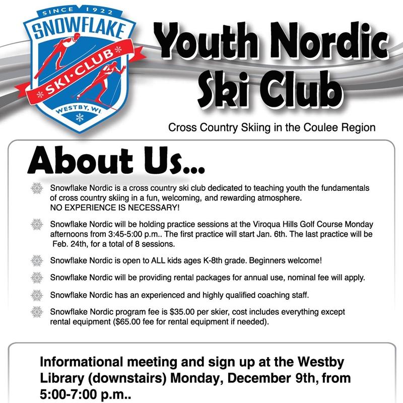 Youth Nordic Ski Club