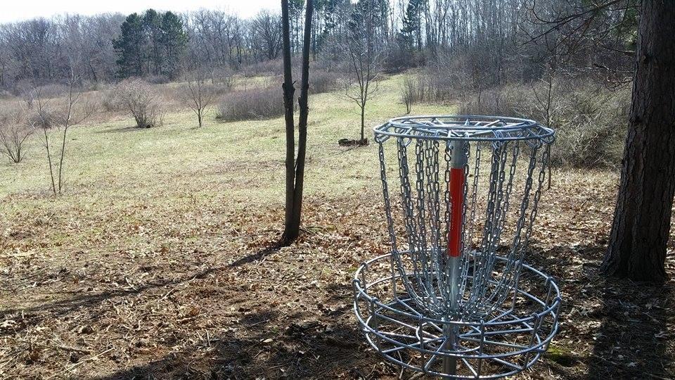 Hole 13 from basket