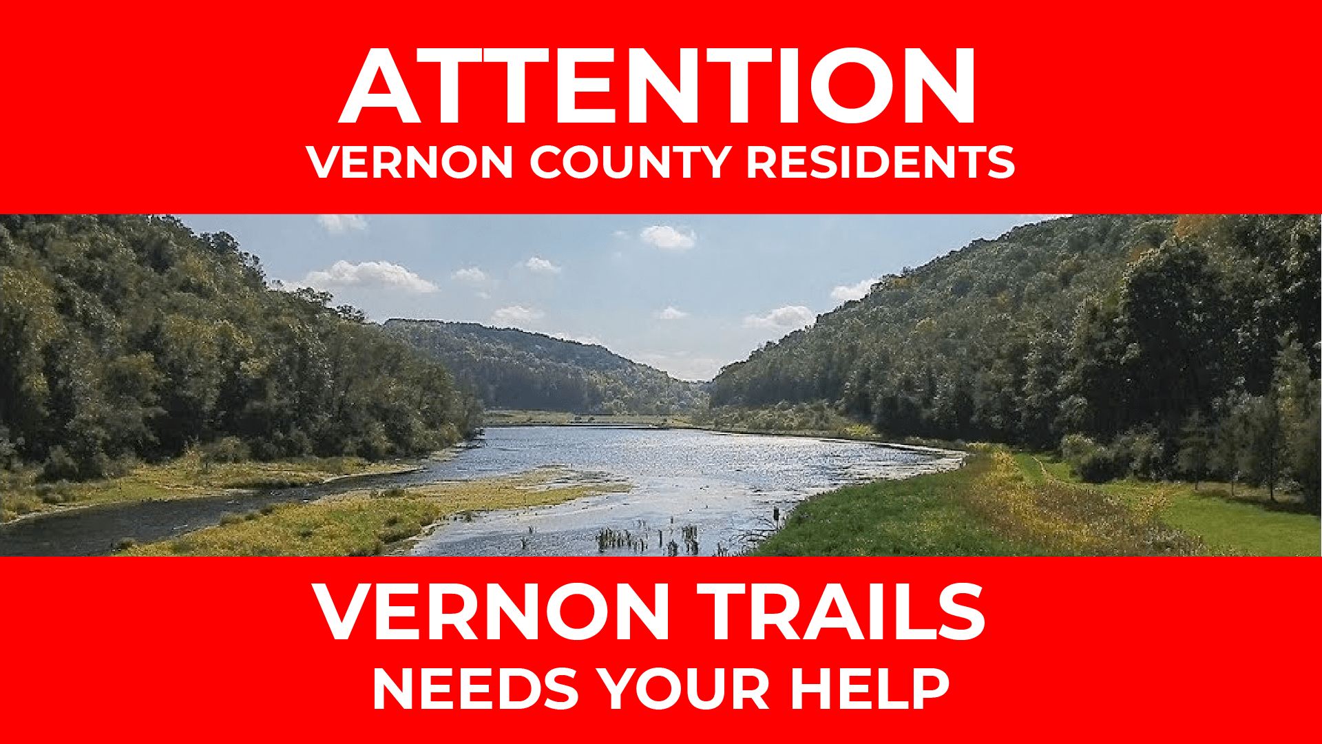 Vernon Trails Needs Your Help