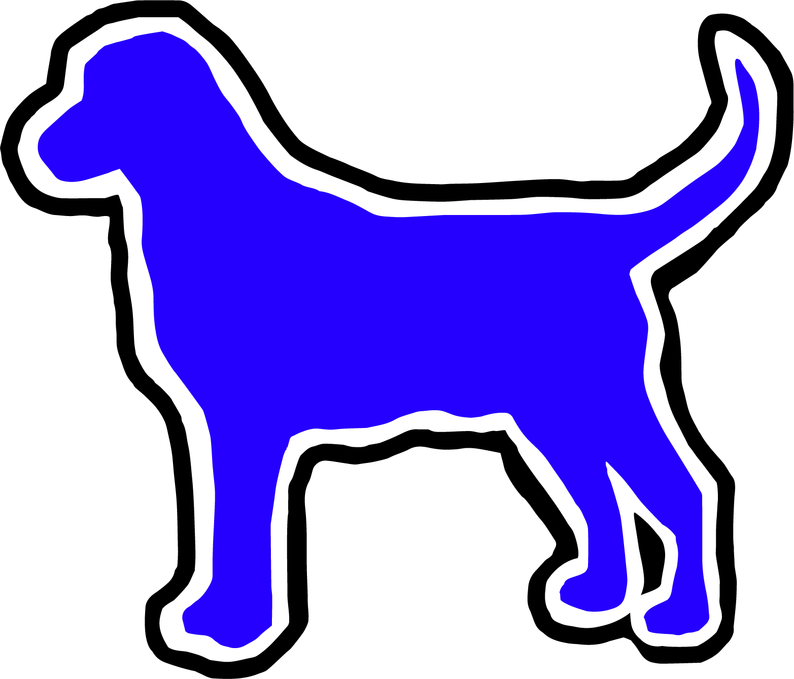 Bluedog Cycles Logo