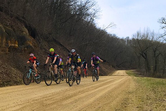 Dairy roubaix riders horizontal