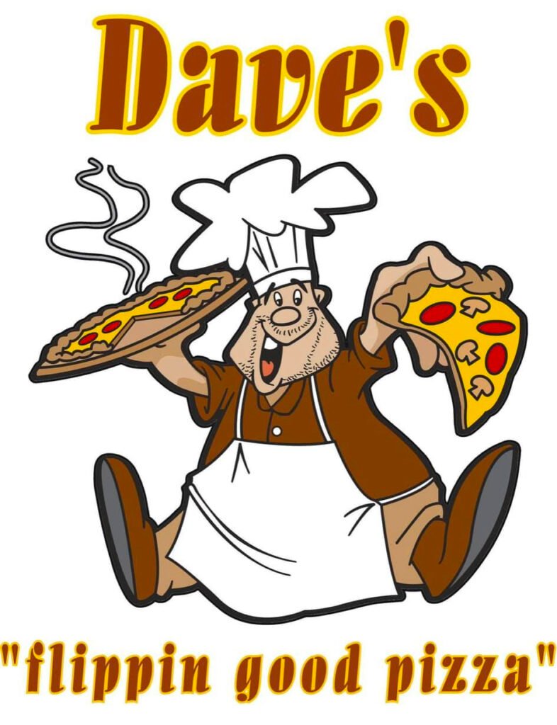Logo for Dave's Pizza in Viroqua Wisconsin